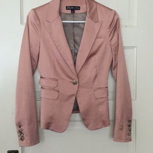 Elizabeth & James Blush Blazer 0